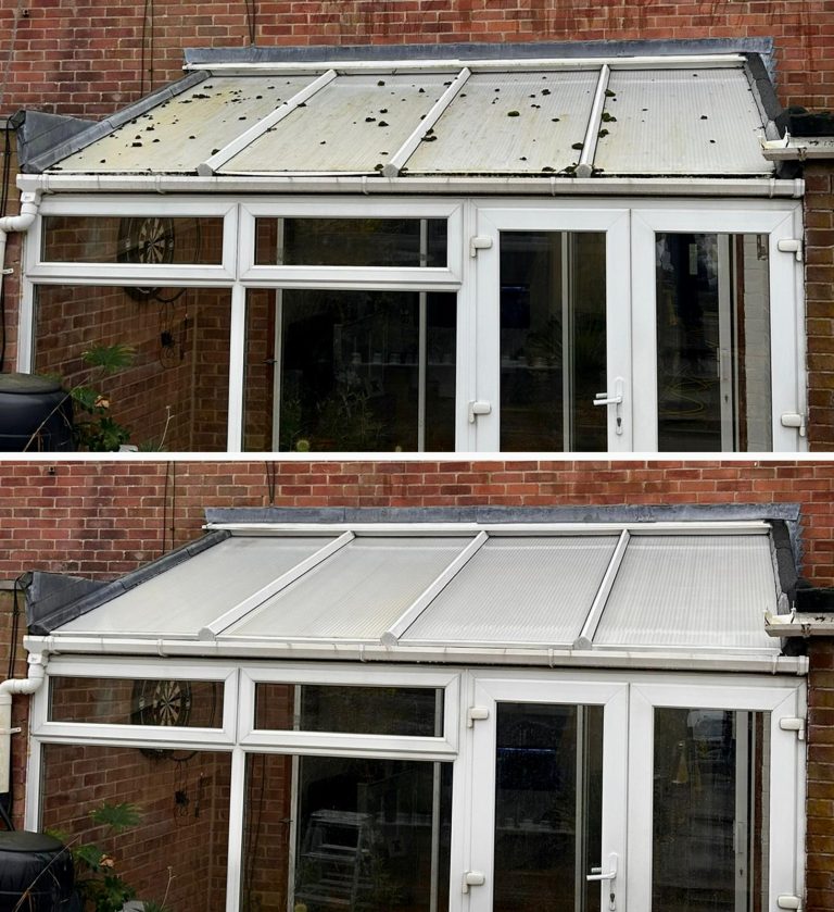 Window cleaning work